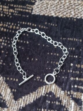 4/$40 New Simple Toggle Charm Bracelet